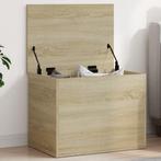 vidaXL Opbergbox 60x42x46 cm bewerkt hout sonoma, Huis en Inrichting, Verzenden, Nieuw