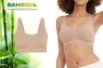 2dekans | Bamboo Elements Naadloze BH Zonder Beugel - Nude -, Kleding | Dames, Ondergoed en Lingerie, Ophalen of Verzenden