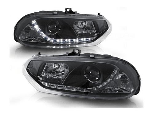 LED DRL koplamp units Black geschikt voor Alfa 156, Autos : Pièces & Accessoires, Éclairage, Envoi