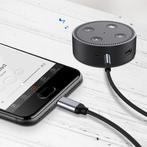 USB-C naar 3.5mm AUX Kabel Verguld Audio Jack Type C 1 Meter, Computers en Software, Pc- en Netwerkkabels, Nieuw, Verzenden