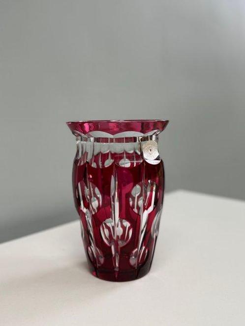 Val Saint Lambert - Vase - Pineau - Cristal, Antiek en Kunst, Antiek | Glaswerk en Kristal