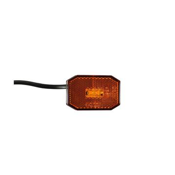 Aspöck LED Markeringslamp Flexipoint Oranje 0,5m Kabel 12V
