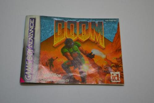 Doom (GBA FRA MANUAL), Games en Spelcomputers, Spelcomputers | Nintendo Consoles | Accessoires