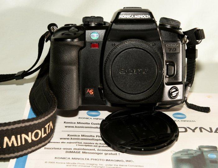Minolta Dynax 7D + Minolta AF 75-300 Digitale reflex camera, Audio, Tv en Foto, Fotocamera's Digitaal