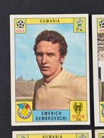 1970 Panini World Cup Mexico 70 - Romania: Dumitrache, Dinu,, Nieuw