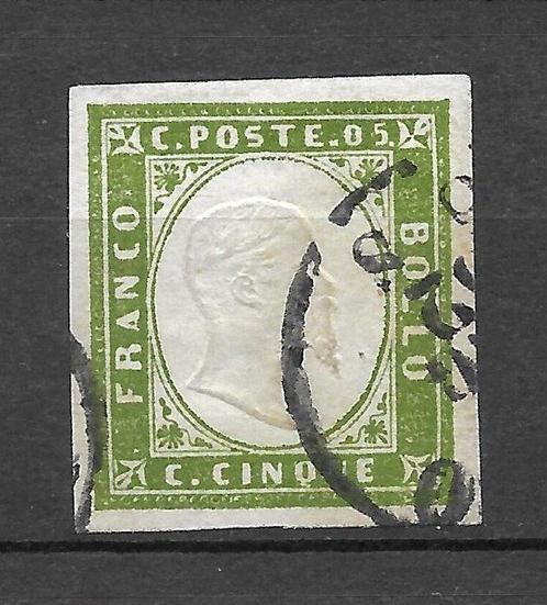 Italiaanse oude staten - Sardinië 1855 - IV emissie van, Postzegels en Munten, Postzegels | Europa | Italië