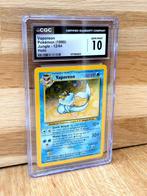 Pokémon - 1 Graded card - Vaporeon #12/64 - Vintage - 1999, Hobby en Vrije tijd, Nieuw
