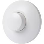 EcoDim LED-dimmer 0-50W mat wit | Druk-/draaiknop, Doe-het-zelf en Bouw, Elektriciteit en Kabels, Verzenden, Nieuw