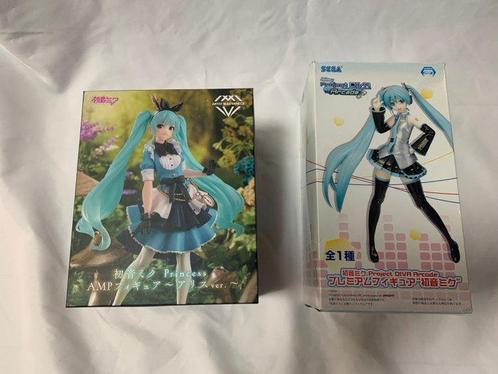 Beeldje - 2 Hatsune Miku Figures - Plastic, Boeken, Strips | Comics