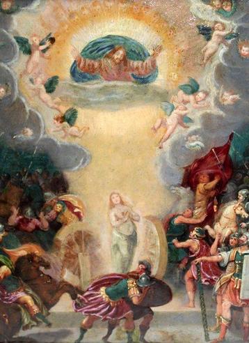 Italiaanse school (XVII) - Martirio de Santa Catalina, Antiek en Kunst, Kunst | Schilderijen | Klassiek