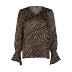 Marc Aurel • zwarte gestreepte blouse • 36, Kleding | Dames, Blouses en Tunieken, Verzenden, Nieuw, Maat 36 (S), Marc Aurel