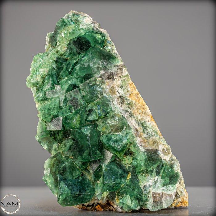 Natuurlijke fluoriet-kristallengruis uit Madagaskar van de, Verzamelen, Mineralen en Fossielen