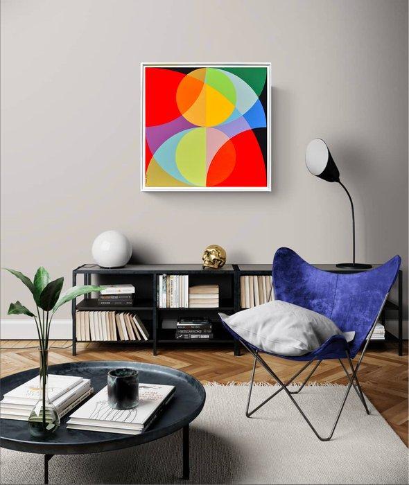 Vincent Huot - Danse des cercles #1, Antiek en Kunst, Kunst | Schilderijen | Modern