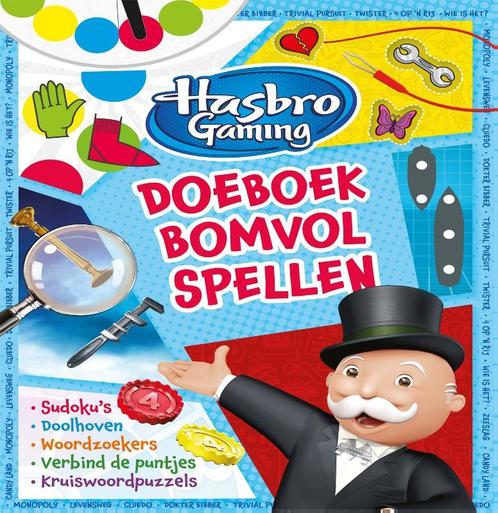 Doeboek bomvol spellen 9789047870180 Hasbro, Boeken, Overige Boeken, Zo goed als nieuw, Verzenden