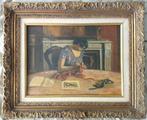 Europese school (XX) - Handwerkende vrouw