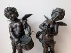 Daprès les frères Moreau - Beeld, Les chérubins - 31 cm -