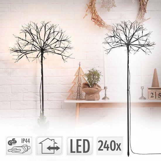 2dekans | LED Boom 100 cm met 240 LEDs Warm Wit IP44, Diversen, Kerst, Ophalen of Verzenden