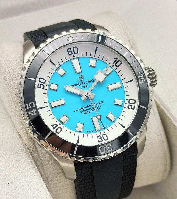 Breitling - SuperOcean Automatic 44 - A17376 - Heren - 2020+, Handtassen en Accessoires, Horloges | Heren