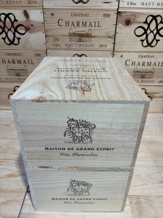2018 Maison de Grand Esprit - Saint-Estèphe - 12 Bouteilles, Collections, Vins
