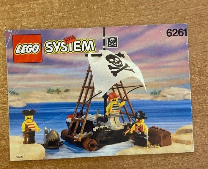 Lego Set - 6261 - Pirates - Raft Raiders, Kinderen en Baby's, Speelgoed | Duplo en Lego