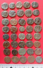 Romeinse Rijk Lot of 80 Æ coins, mainly type Emperor, Postzegels en Munten