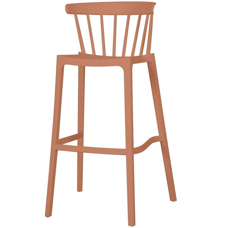 Barkruk | WINDSON | Terracotta | Kunststof | Outdoor |, Zakelijke goederen, Horeca | Keukenapparatuur, Nieuw in verpakking, Verzenden