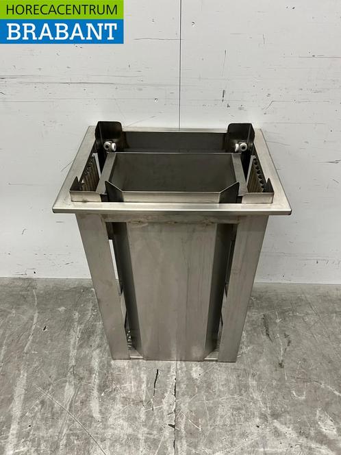 RVS Lowerator dienbladdispenser Voor 35 x 45 cm Horeca, Zakelijke goederen, Horeca | Meubilair en Inrichting, Ophalen of Verzenden