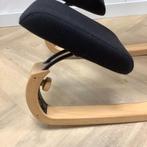 Tweedehands Stokke Varier Balansskruk, zwart - hout, Ergonomisch, Gebruikt, Zwart, Bureaustoel