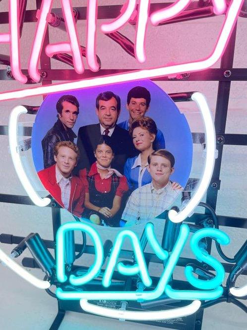 Happy Days Glas Neon, Verzamelen, Film en Tv