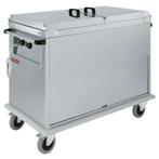 Bain-marie-wagen 2x GN 1/1, 2 T°c, deksels, kast met, Zakelijke goederen, Verzenden, Nieuw in verpakking, Transport en Opslag