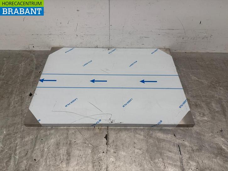 RVS Werkblad 100 x 70 x 4 cm Horeca, Zakelijke goederen, Horeca | Meubilair en Inrichting, Ophalen of Verzenden