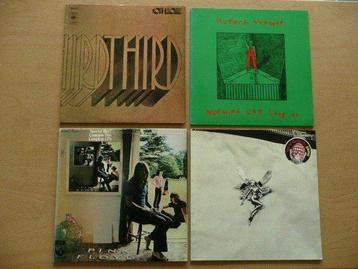 Soft Machine & Related, Pink Floyd, and Jane - 4 lp albums -