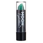 Moon Glitter Holographic Glitter Lipstick Green 4.2g, Verzenden