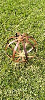 sculptuur, Escultura bola de ferro - 35 cm - IJzer