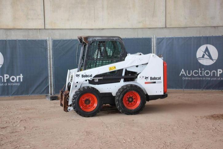 Veiling: Schranklader Bobcat S550 Diesel 45kW 2016, Zakelijke goederen, Machines en Bouw | Kranen en Graafmachines, Ophalen