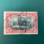 Duits Oost-Afrika 1901 - 3 Rupien zijljacht - Michel 21, Gestempeld