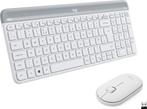 Draadloos toetsenbord en muis Logitech MK470 Slim Combo W..., Computers en Software, Muizen, Verzenden, Nieuw