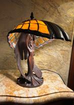 Tafellamp - Lamp Arte Nova/Liberty Flying Lady - Metaal,