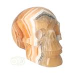 Oranje Calciet schedel Nr 273 - 636 gram, Verzenden