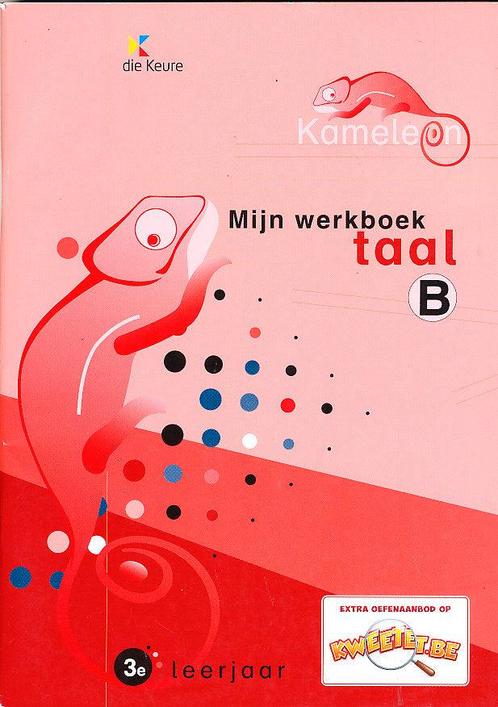 Kameleon Werkboek Taal B 3e leerjaar, Livres, Livres scolaires, Envoi