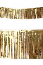 Franje Slingers Goud Fringe 6 Meter Slinger Franjes Slierten, Ophalen of Verzenden, Nieuw