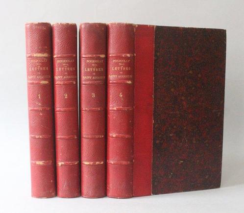 Saint Augustin  - Lettres de Saint Augustin - 1858, Antiek en Kunst, Antiek | Boeken en Manuscripten