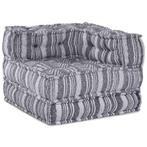 vidaXL Kussen Grijs 70 x 70 x 54 cm Polyester, Huis en Inrichting, Woonaccessoires | Kussens, Verzenden, Nieuw