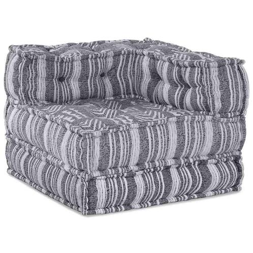 vidaXL Kussen Grijs 70 x 70 x 54 cm Polyester, Huis en Inrichting, Woonaccessoires | Kussens, Nieuw, Verzenden