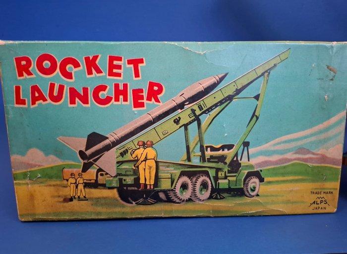 Alps - Rocket Launcher - US Army - Opwindbaar blikken, Antiek en Kunst, Antiek | Speelgoed