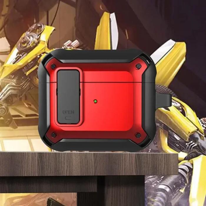 Shockproof Hoesje voor AirPods Pro 2 - Met Slot en, Telecommunicatie, Mobiele telefoons | Hoesjes en Screenprotectors | Overige merken