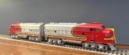 Fleischmann H0 - 1343 en 1344 - Dieselelektrische locomotief, Hobby en Vrije tijd, Modeltreinen | H0