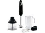 SMEG HBF03BLEU - Staafmixer - 700W - Inclusief accessoires -, Huis en Inrichting, Verzenden, Zo goed als nieuw