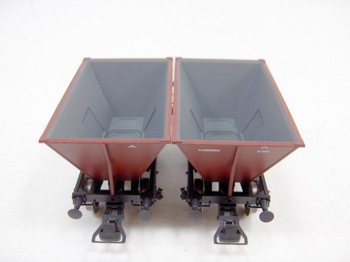 Brawa H0 - 48781/48783 - Modeltrein goederenwagon (2) - 2, Hobby en Vrije tijd, Modeltreinen | H0