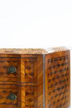 Commode - Walnoot, Mahonie, Marmer, Palissander - Italiaanse, Antiek en Kunst